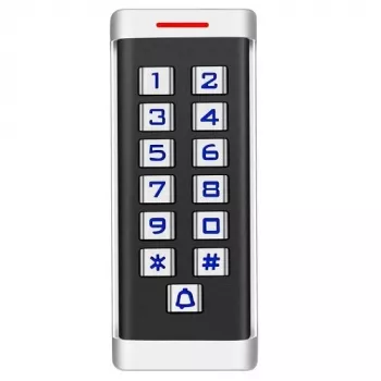 HISMART multifunctioneel toegangscontrole-toetsenpaneel met Mifare-kaartlezer en geïntegreerde controller