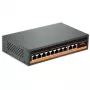 HISMART PoE-switch 100Mbps 8 poorten + 2G uplink