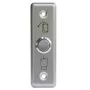 HISMART TV993888 RVS inbouw deuropenerdrukknop met blauwe LED, NO/NC/COM, IP65