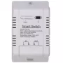 HISMART TUYA Smart 1-kanaals schakelaar met externe temperatuursensor, Wi-Fi & RF, 16A, AC 85-250V