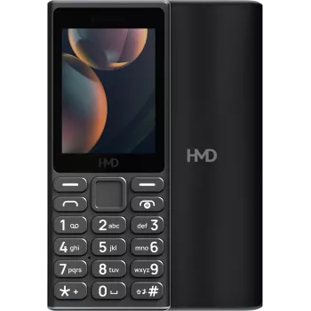 HMD 105 4G, single SIM, zwart