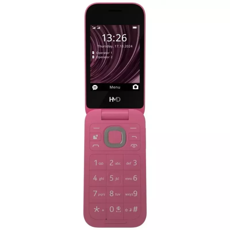 HMD 2660 Flip TA-1711 dual SIM rood
