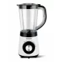 HNC standmixer HPM 8164 HEINRICH'S 2000W hoogvermogen standmixer met 2L Tritan-kan, 6 RVS-messen, traploze snelheid, pulse, ice crush, zwart/zilver