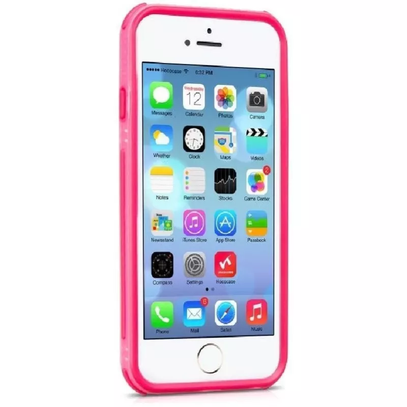 Hoco Apple iPhone 6 Moving Shock-proof Silicon Bumper roze