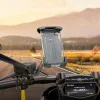HOCO CA119 motorfiets spiegel telefoonhouder zwart