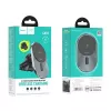 Hoco CA91 Magic magnetische draadloze snellaadhouder voor auto, 15W, grijs