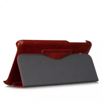 Hoco Crystal Folder Series beschermhoes voor Samsung Galaxy Tab 3 7.0 T210, bruin