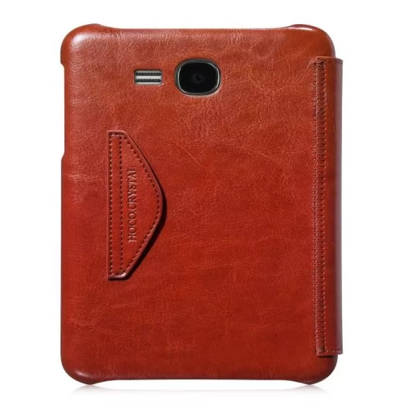 Hoco Crystal Folder Series beschermhoes voor Samsung Galaxy Tab 3 7.0 T210, bruin