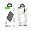 Hoco J140A Tony PD20W Ultra-Thin Magnetic Power Bank (5000mAh) Zwart