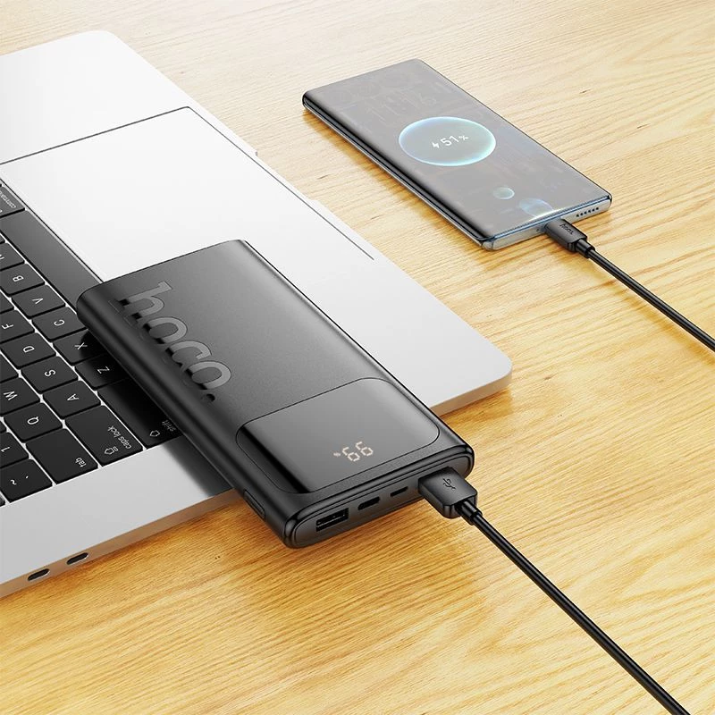 Hoco J144 Hymn Power Bank 15000mAh zwart