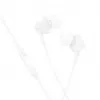 Hoco M113 clear universele digitale oordopjes met microfoon voor Apple Lightning, wit