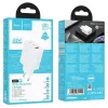Hoco N51 Scenery PD65W (2C1A) GaN-oplader EU-stekker wit