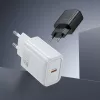 Hoco N60 Gentle enkelvoudige PD20W-oplader (EU) zwart