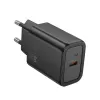 Hoco N60 Gentle enkelvoudige PD20W-oplader (EU) zwart