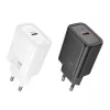 Hoco N60 Gentle enkelvoudige PD20W oplader (EU) wit