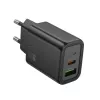 Hoco N61 Gentle PD20W+QC3.0 oplader (EU) zwart