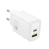 Hoco N61 Gentle PD20W+QC3.0 Oplader (EU) Wit