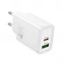 Hoco N63 Gentle PD30W+QC3.0 oplader (EU) wit