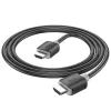 Hoco US08 HDMI 2.0 kabel 2m zwart 4K HDR 18Gbps stekker naar stekker