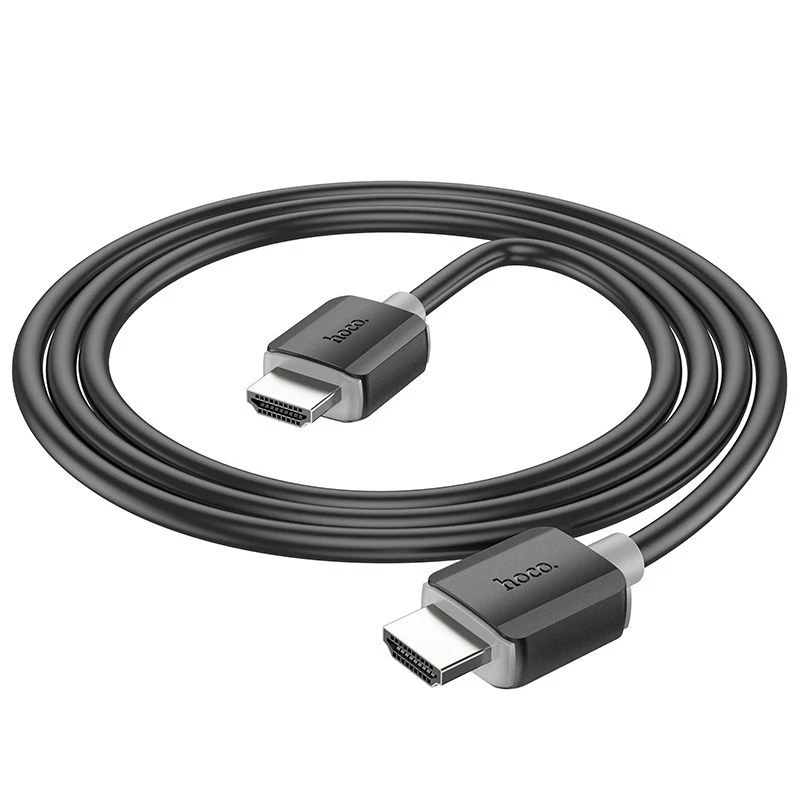 Hoco US08 HDMI 2.0 kabel 2m zwart 4K HDR 18Gbps stekker naar stekker