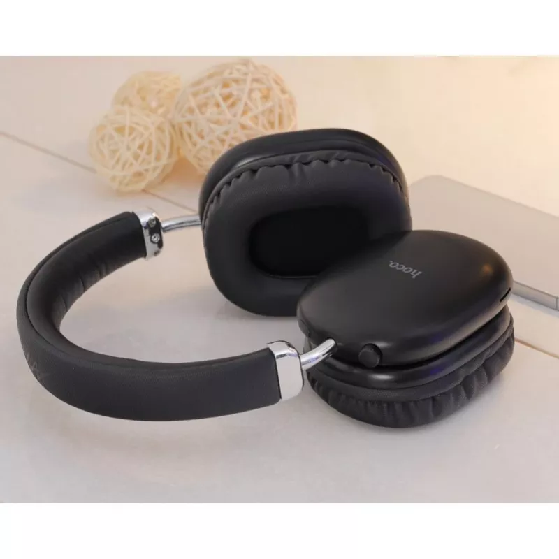 Hoco W35 Max Draadloze Over-Ear Hoofdtelefoon Zwart