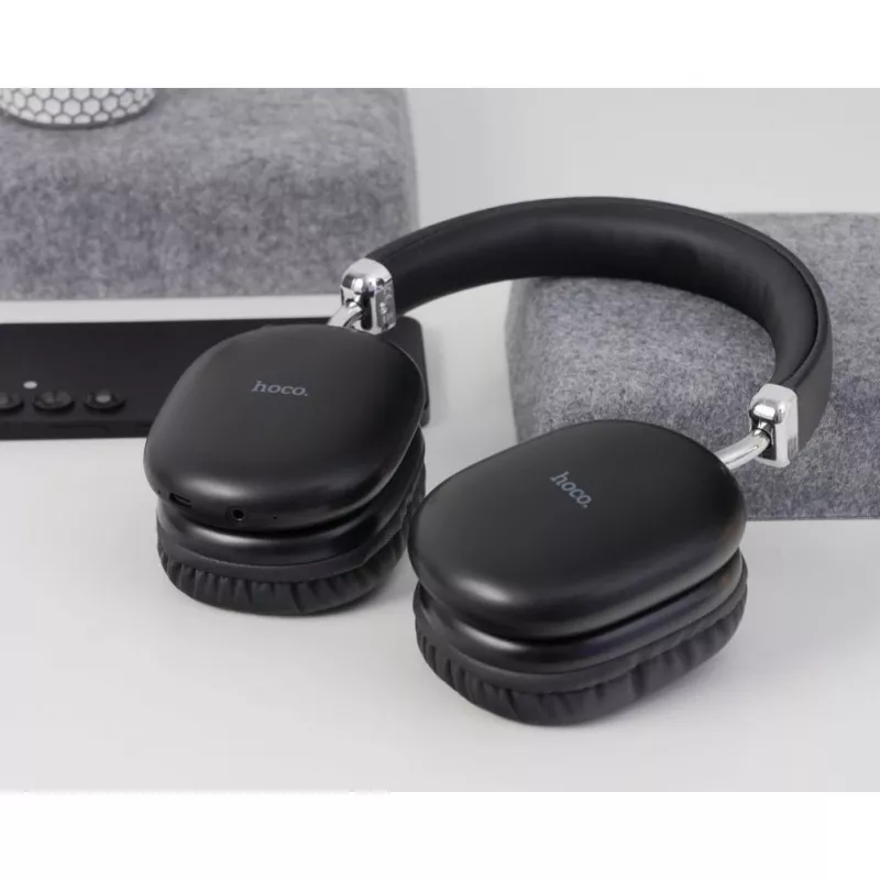 Hoco W35 Max Draadloze Over-Ear Hoofdtelefoon Zwart