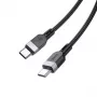 Hoco X109 Energy 60W siliconen oplaad- en datakabel USB-C naar USB-C 3m zwart