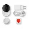 Homematic IP Indoor Camera basic (HmIP-CI-B) – 3 MP Wi-Fi beveiligingscamera, wit/zwart