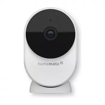 Homematic IP Indoor Camera basic (HmIP-CI-B) – 3 MP Wi-Fi beveiligingscamera, wit/zwart