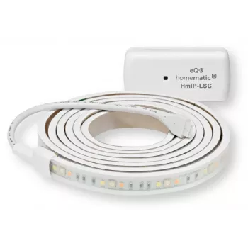 Homematic IP Lightstrip Set, 2 m, RGBW, Tunable White, zelfklevend, IP20, veiligheidsklasse III