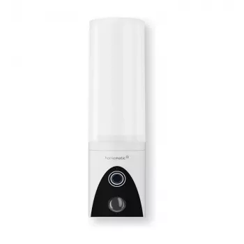 Homematic IP buitenlampcamera (HmIP-COL) wit, 4 MP, WLAN