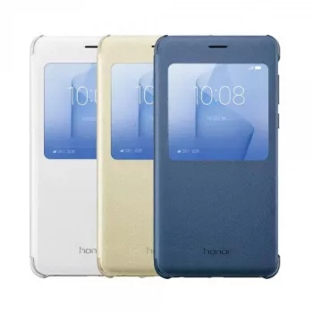HONOR 8 Smart Cover goud - flipcase met Smart Window