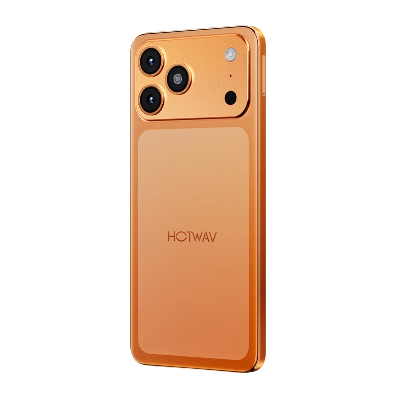 HOTWAV A17 Pro Max smartphone (oranje)
