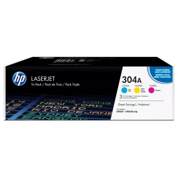HP 304A multipack originele inktcartridge (zwart & driekleurig) (CF372AM)