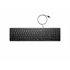 HP 320K bedraad toetsenbord SmartBuy (EN) - zwart - QWERTY - USB