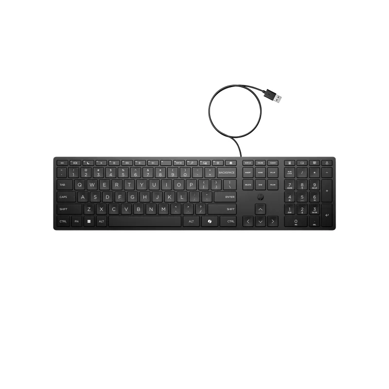HP 320K bedraad toetsenbord SmartBuy (EN) - zwart - QWERTY - USB
