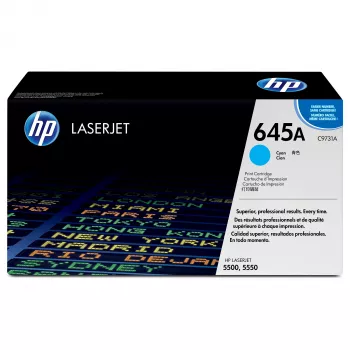 HP 645A cyaan originele tonercartridge (C9731A)