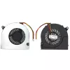 HP 6520S / 540 CPU-koelventilator – 3-pin, 5V, hydrodynamisch lager, zwart