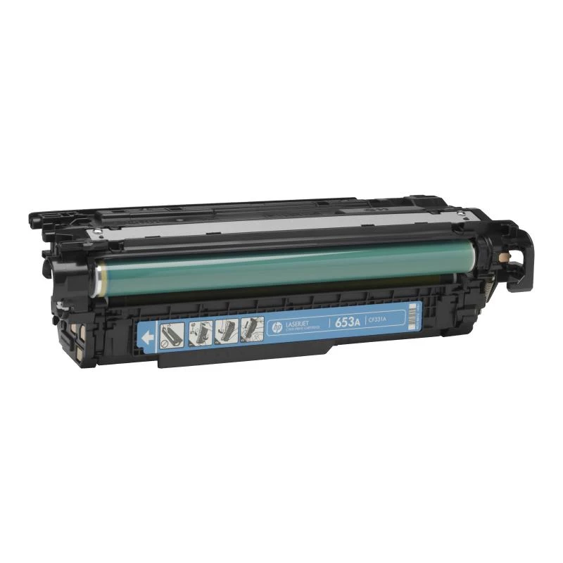 HP 654A cyaan originele tonercartridge (CF331A) - 15.000 pagina's