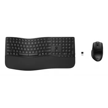 HP 680 Comfort toetsenbord- en muisset - dual wireless - zwart