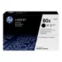 HP 80X high yield zwarte tonercartridge dubbelpack (CF280XD) - origineel HP