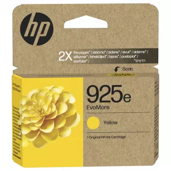 HP 925e EvoMore gele originele inktcartridge - 800 pagina's