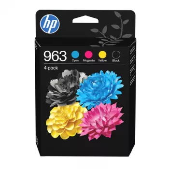 HP 963 originele inktcartridge multipack (4-pack) - zwart, cyaan, magenta, geel - high yield