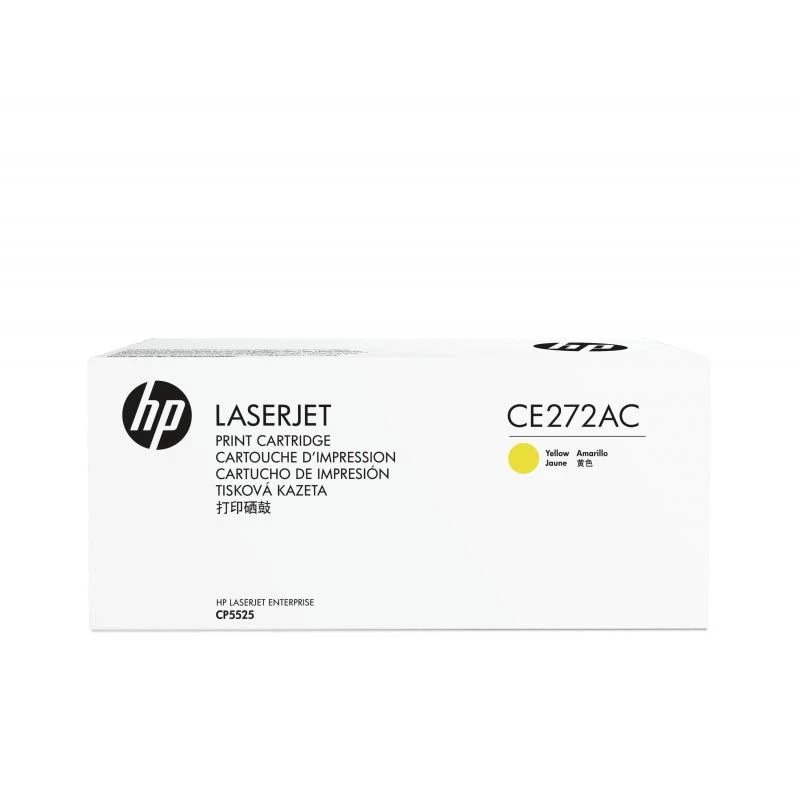 HP CE272AC contract-tonercartridge geel (650A) - 15.000 pagina's
