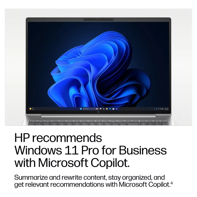 HP EliteBook 6 G2i 16 inch WUXGA Intel Core 5 320 16GB RAM 512GB SSD Windows 11 Pro zilver notebook