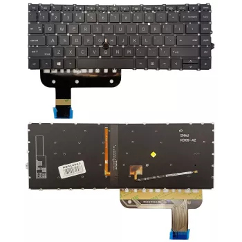HP EliteBook 845 G7 verlicht toetsenbord met TrackPoint, US Engels (QWERTY), zwart