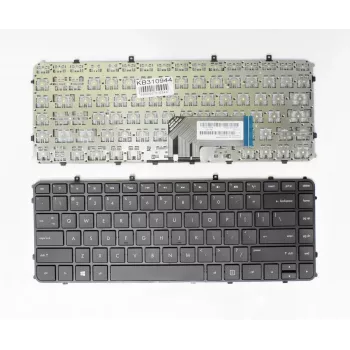 HP Envy 4-1000 serie vervangend toetsenbord - Noordse layout, verlicht, zwart, met frame