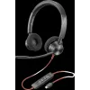 HP Poly Blackwire 3320-M USB-C bedrade headset met hoofdbandmicrofoon, ruisonderdrukking, zwart