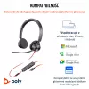 HP Poly Blackwire 3325 stereo Microsoft Teams gecertificeerde USB-C headset +3,5mm jack +USB-C/A adapter
