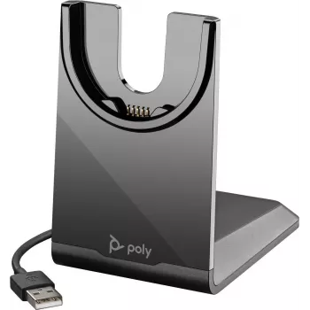 HP Poly oplaadstation voor Voyager 4300 UC serie 4310, 4320, Voyager Focus 2 Office, 2 UC (220265-01)